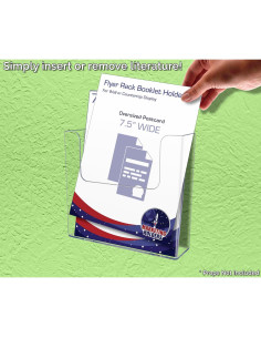 Soporte de Pared para Folletos Marketing Holders 19.7x17.8 cm 2