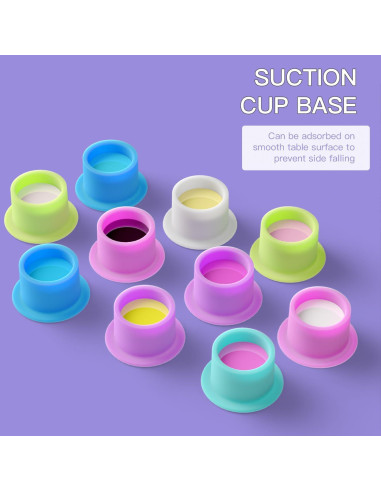 200 Tazas de Tinta Desechables OZER Azul para Tatuaje