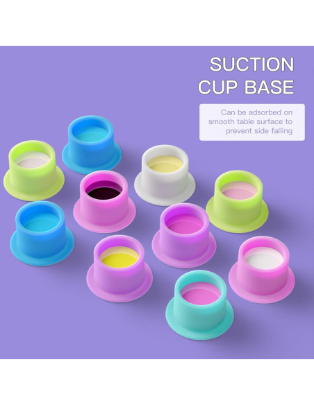 200 Tazas de Tinta Desechables OZER Azul para Tatuaje