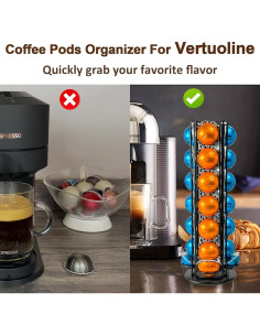Organizador de Cápsulas Nespresso Vertuo WORBIC 28 Unidades 2