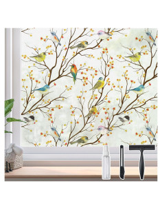 Película de Privacidad DKTIE 45x200 cm Vinilo Esmerilado