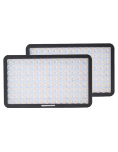 Kit de 2 Luces LED Amaran Pano 60c 60W RGBWW Portátil