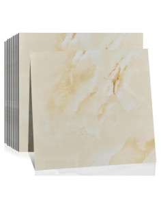 Azulejos Autoadhesivos DEKKOR de Mármol Beige 30.48x30.48 cm