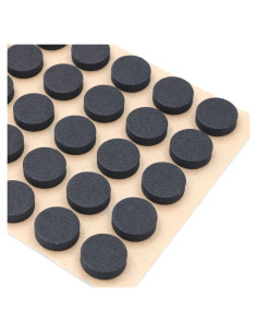 Almohadillas de espuma EVA autoadhesivas 3M 100 unidades - Negro