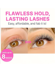 Pegamento para Pestañas Sensible C.V.C LAB 3ml Secado 2s 2