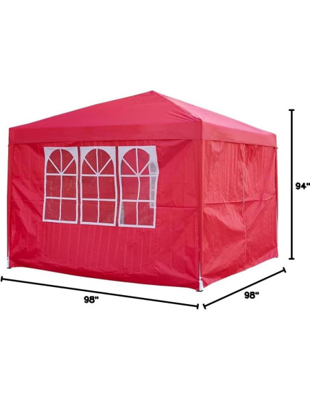 Carpa Plegable Panana 2.5m x 2.5m Impermeable con Bolsa