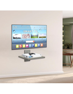 Estante Flotante BiJun para Proyector 35x28cm Soporta 11kg 2