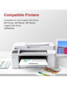 Juego de Cartuchos de Tóner Caclemo 046 para Canon MF733Cdw 2