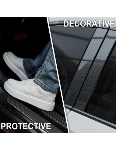 Cinta de Vinilo Lypumso 6D Negra 2.54cm x 9.14m para Automóviles