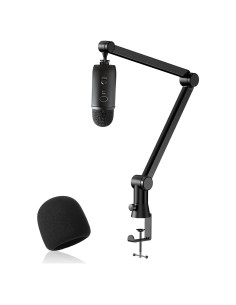 Soporte de Micrófono Blue Yeti YOUSHARES con Filtro Pop