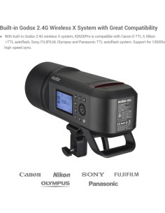 Flash Estroboscópico Godox AD600 Pro 600W TTL 1/8000s HSS 2