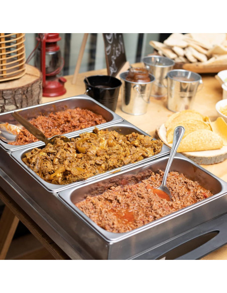 Calentador de Comida Comercial EASYROSE 1200W 53.9x33.8cm