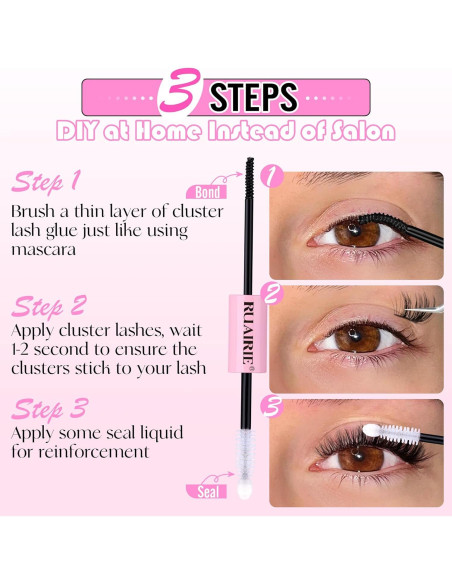 Pegamento para Pestañas Bond and Seal Ruairie 2pcs - Impermeable