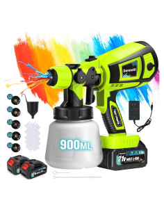 Pulverizador de pintura inalámbrico Bonoutil XR-HT-02 900ml 21V