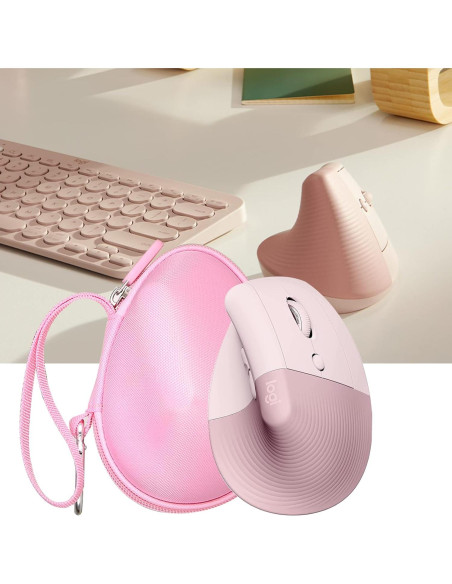 Funda de Viaje Dura Rosa Aproca para Ratón Logitech Lift