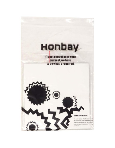 Papel de Foil Metálico Honbay 100 Hojas 14x14 cm Plata