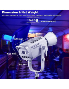 Godox LA600R Luz LED RGB 600W con Montura Bowens y App 2