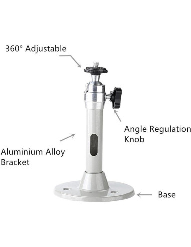 Soporte de Proyector de Techo y Pared Boewill 3 en 1 Gris