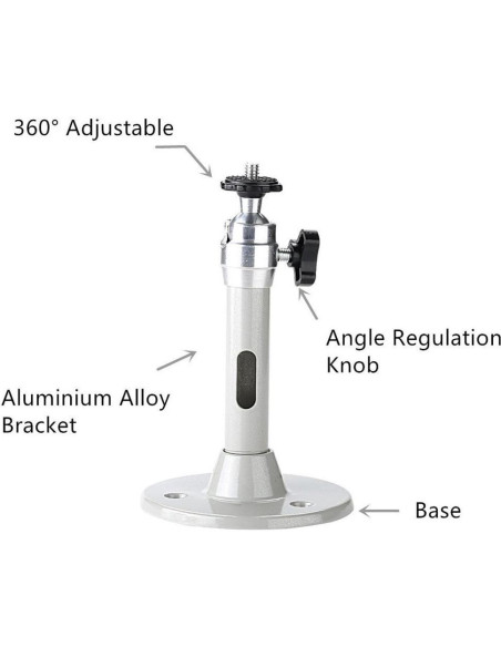 Soporte de Proyector de Techo y Pared Boewill 3 en 1 Gris