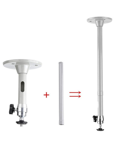 Soporte de Proyector de Techo y Pared Boewill 3 en 1 Gris