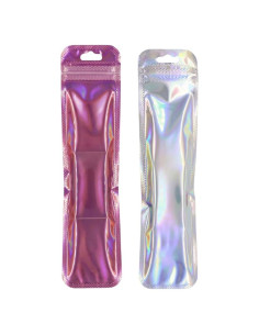 Paquete de 100 Bolsas de Embalaje QQ Studio 5.08x15.24cm