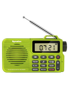 Radio Portátil AM/FM Rysamton con Bluetooth 5.0 y Grabadora