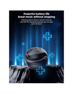 Auriculares Inalámbricos Qihua G96pro Bluetooth Negro 2