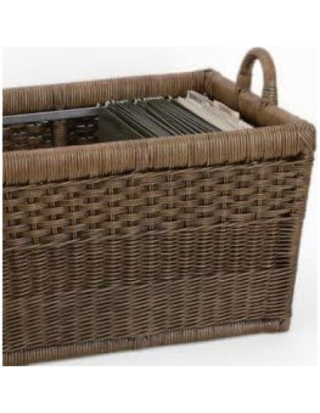 Canasta de Almacenamiento Mediana La Dama de la Canasta 50.8x38.1cm