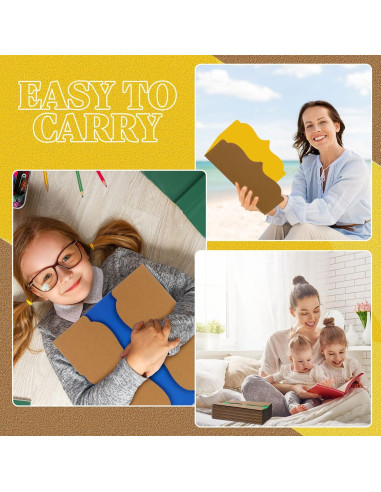 Tablero Tríptico Censen 30 Piezas Cartón Colorido 50.8x30.5cm