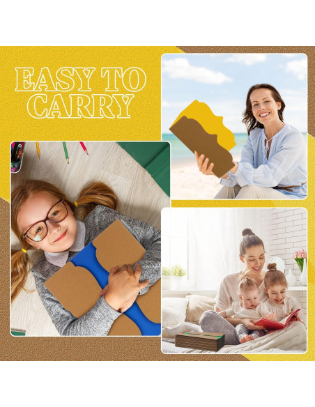 Tablero Tríptico Censen 30 Piezas Cartón Colorido 50.8x30.5cm