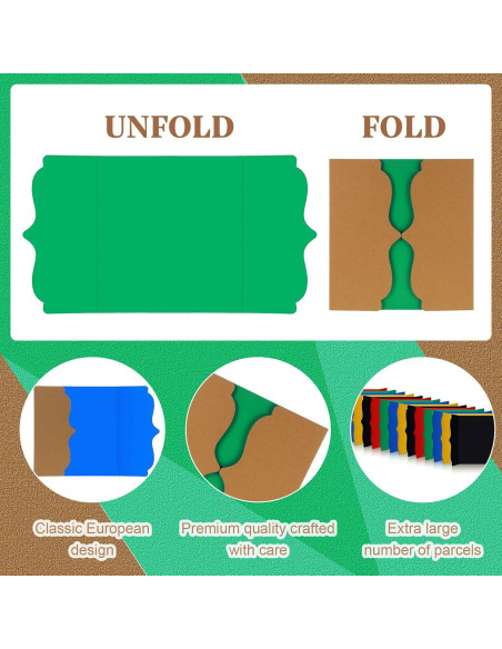 Tablero Tríptico Censen 30 Piezas Cartón Colorido 50.8x30.5cm