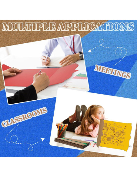 Tablero Tríptico Censen 30 Piezas Cartón Colorido 50.8x30.5cm