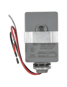 Sensor de Luz Térmico HQRP Fotocélula 120V 1800W para Exterior