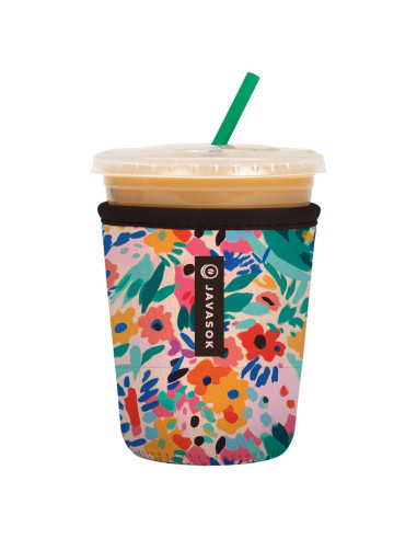 Funda Aislante Neopreno Sok It JavaSok Floral 16-20oz