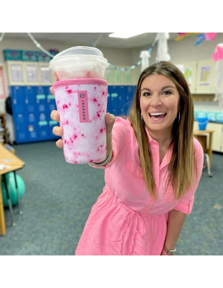 Funda Aislante Neopreno Sok It JavaSok Floral 16-20oz