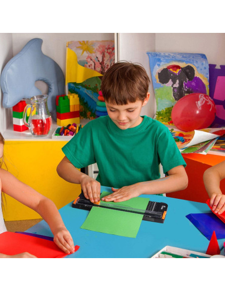 Cortadora de Papel Firbon A4 38x14.5 cm con Seguridad Automática