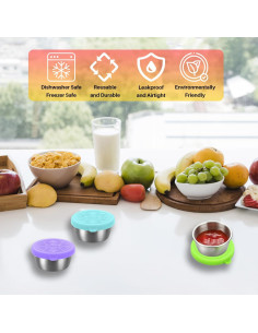 Paquete de 6 Contenedores de Aderezo VIGOR PATH 70ml 2