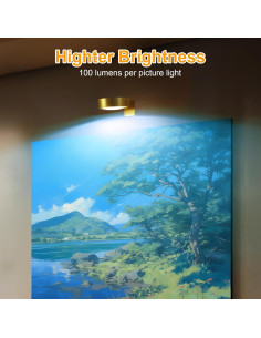 Luz de Imagen LED Recargable Kandicyar - Paquete de 2, 13 Colores RGB 2