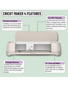 Cricut Maker 4 y EasyPress 3 Combo - Máquina de Corte y Prensa de Calor 2