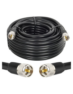 Cable Coaxial RG213 UHF Macho a Macho 15.24M MOOKEERF