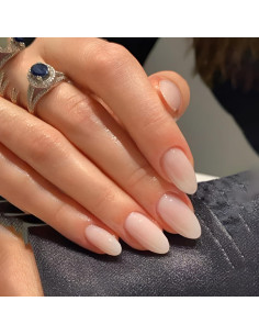 6 Paquetes Uñas Postizas Almendra Namrec 144 Piezas Brillantes 2