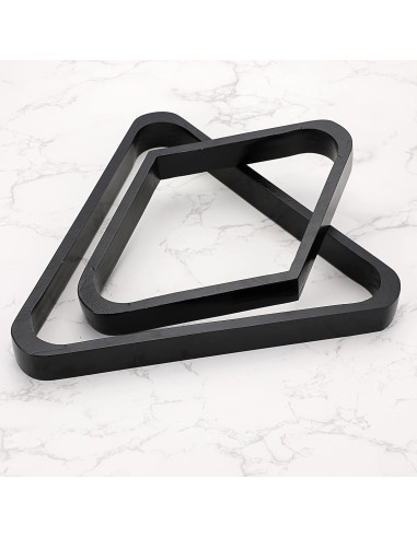 Conjunto Soportes de Bolas de Billar OwnMy Madera Sólida