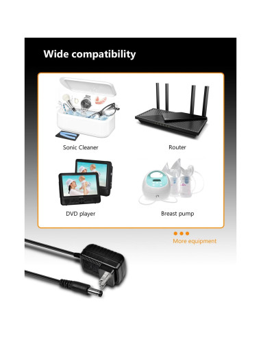 Adaptador de corriente 12V 2A 24W Foyu con 8 enchufes