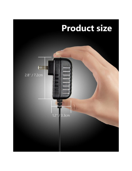 Adaptador de corriente 12V 2A 24W Foyu con 8 enchufes