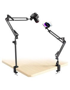 Soporte de Cámara UBeesize Ajustable 360 para DSLR y Smartphone