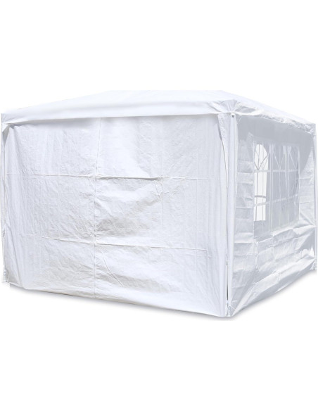 Carpa KUIKUI 10x10m con 4 Paredes Laterales Desmontables