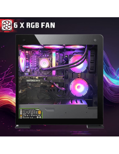 PC Gaming Aurora Max - Intel i5 12 Gen, GTX 1660S, 16GB RAM, 1TB SSD