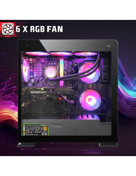 PC Gaming Aurora Max - Intel i5 12 Gen, GTX 1660S, 16GB RAM, 1TB SSD