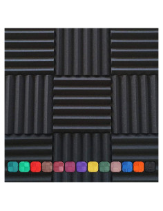 Paneles Acústicos SoundAssured Cuña 30.48x30.48 cm - Paquete de 4