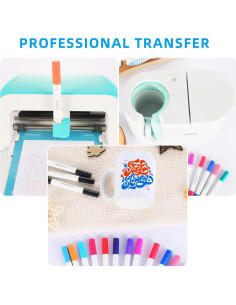 Marcadores Infusibles Doble Punta REALIKE 36 pcs para Cricut Joy 2